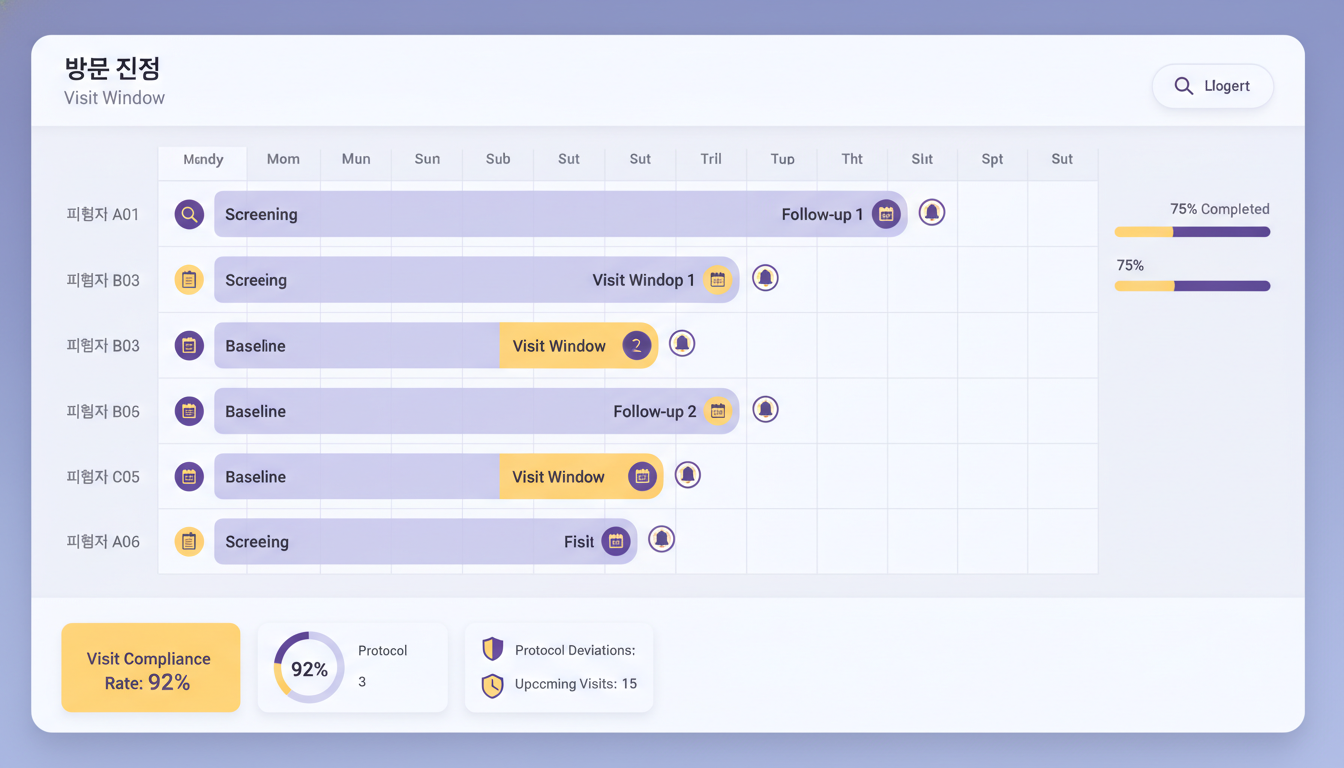 방문 일정 관리